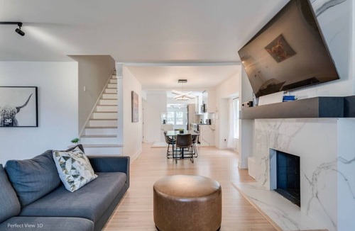 Elmhurst House | Elegant Haven: 4BR/3BA Retreat