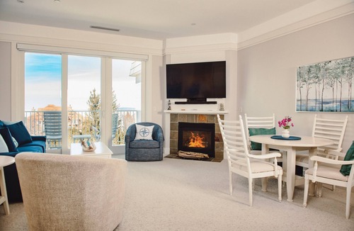 Bay Harbor Condo | Experience luxury at Captain's Lakeview Suite 319 in Bay Harbor, MI, with stunning lake views.