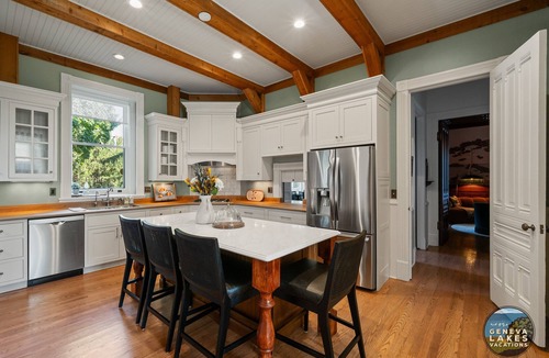 Lake Geneva House | Fairfields Mansion | Heated Saltwater Pool | Theater Room | Luxury | Historical