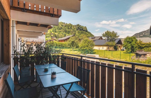 Praz-sur-Arly Apartment | Flat le Renne Blanc - In the center of Praz-sur-Arly