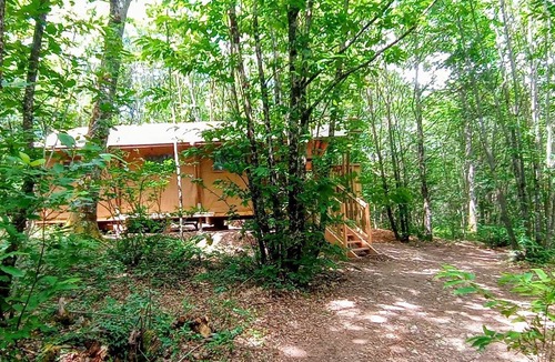 Lempzours Ski Chalet | Forest Lodge Tent