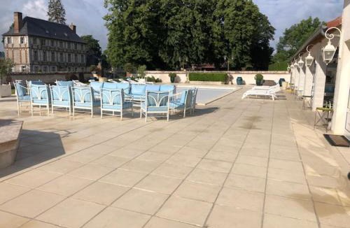 Muids House | Grande villa d'exception en Normandie tennis, piscine, jacuzzi, salle de fitness