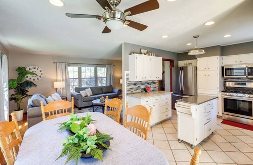 North Central Omaha House | Great for Families! Omaha Getaway w/Yard & Deck