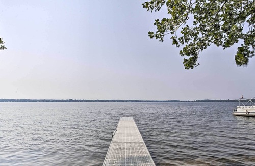 Cadillac Cottage | Idyllic Lakefront Haven w/ Patio & Fire Pit!