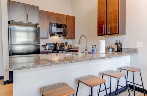 Westown Apartment | Kasa | Nearby Historic Bars + Restaurants, Live Like a Local | Milwaukee