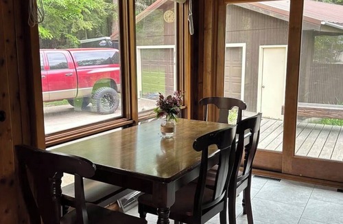 Escanaba House | Lake Michigan Retreat Beach Access Fire Pit