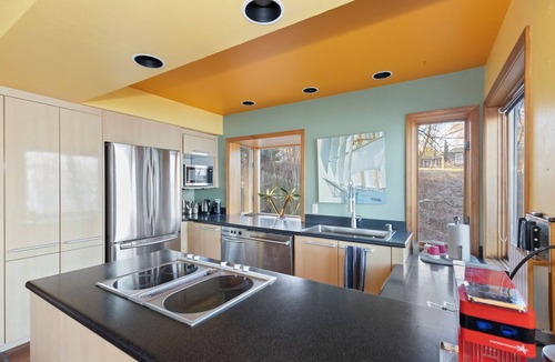 Lakeside House | Lakefront Architect Home, Private Assn Beach Below, 5 Decks