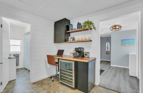 Carp Lake Cottage | Lakefront Cottage, Dock, EV Charger, Firepit, Bunkhouse, Family & Pet Friendly