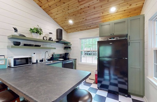 Manitowish Waters House | Lakefront escape on Rest Lake with dock, firepit & bike trail access