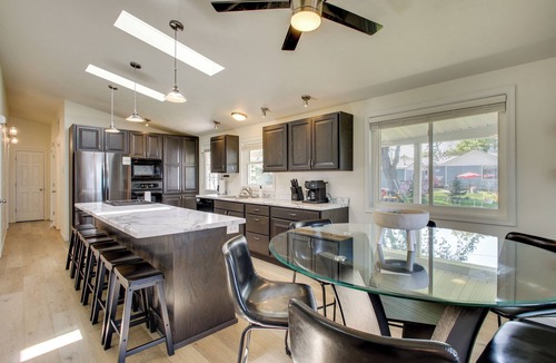 Cecil House | Lakefront Family Home w/Dock & Views in Cecil!