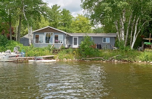 Alpena House | Lakefront Home near Alpena Includes Kayaks, Canoe, Rowboat. Sleeps up to 6