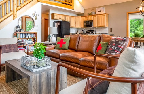 Presque Isle House | Lakefront home w/furnished deck, firepit & private dock - dogs OK