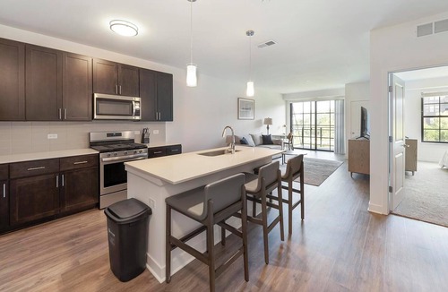 Schaumburg Apartment | Landing | Stunning 1BD, Yoga Studio, Pool