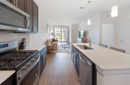 Schaumburg Apartment | Landing | Stunning 1BD, Yoga Studio, Pool