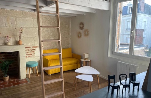 La Fuye-Velpeau Apartment | Le Cocon du Rempart Studio de charme avec mezzanine TOURS centre