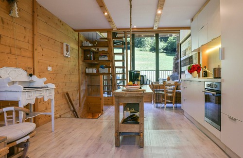 Aillon-le-Jerune House | Le Fayard Loft – Character Apartment in Renovated Farmhouse, Hot Tub, Mountain Views