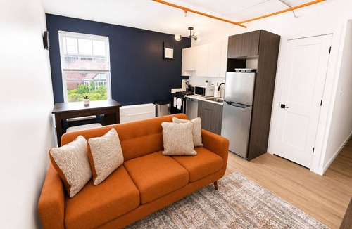 Midtown Apartment | Luxury Detroit 1Bedroom Suite ,1 min DMC, 7dmin MGM, Wayne State & Ford Field