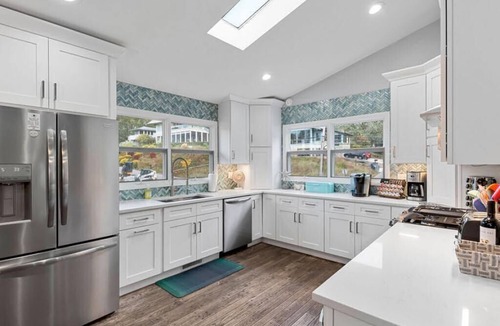 Michiana House | MICHIANA: Incredible lake views, hot tub, fireplace and beach access.