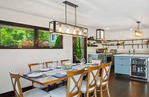 Miller Beach House | Modern Lakeview Retreat; Steps to Beach, Chefs Kitchen, Terraces & 3 bathrooms!