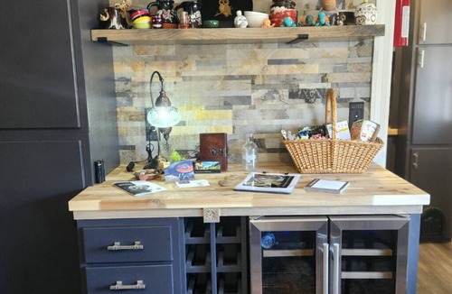 Nims Apartment | Musical Themed Duplex with Muskegon Lake Views