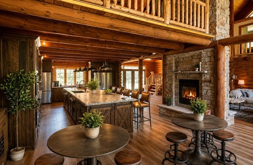 Mauston House | Newly Built Castle Rock Lake Clubhouse | Sleeps 30