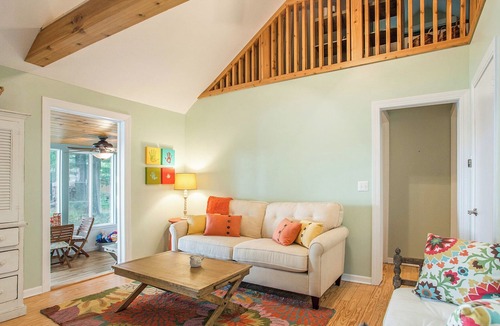 Newaygo House | Newly Renovated Lake Front Home w/ Sandy Beach
