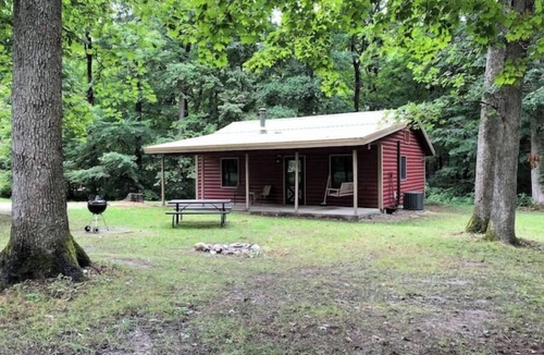 Triumph Cabin | Osage cabin, sleeps 4 at Kishauwau Cabins near Starved Rock- no animals allowed