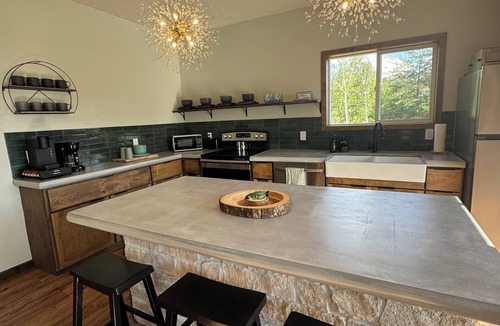Oneida County Cabin | Pier Lake Cabin - Minocqua 3 bedroom, 2 bath, new construction lake home
