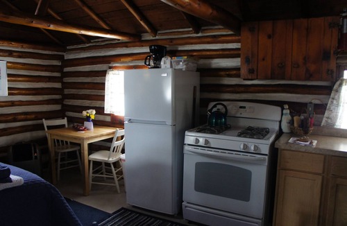 Grawn Cabin | Pine Log Cabin - Ellis Lake Resort - Interlochen/Traverse City