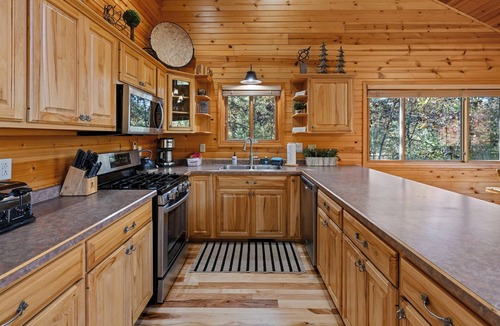 Friendship Cabin | Private Chef|Castle Rock Lake|30 miles to Dells|Fireplace|Games