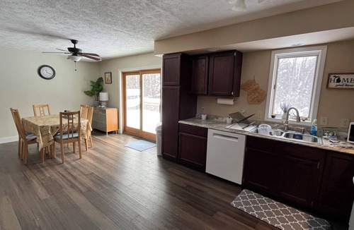 East Jordan House | Private Creekside Retreat on 5 Acres 4BR-3BA Minutes to Boyne Mountain