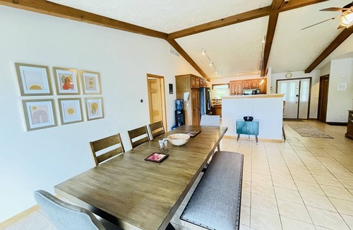 Delavan House | Private Lakefront Retreat with Hot Tub, Pet Friendly, Sleeps 10