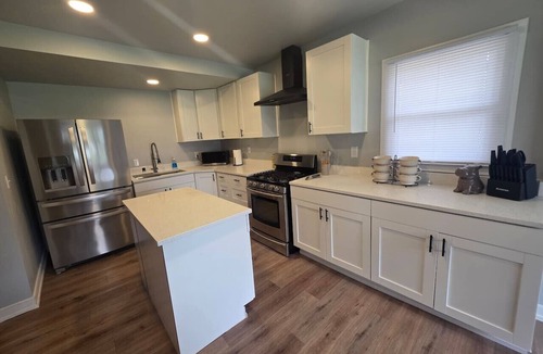 Joliet Apartment | Quiet 2 Bedroom Escape Steps from Downtown Joliet