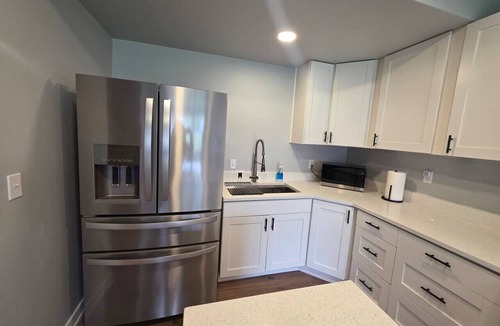 Joliet Apartment | Quiet 2 Bedroom Escape Steps from Downtown Joliet