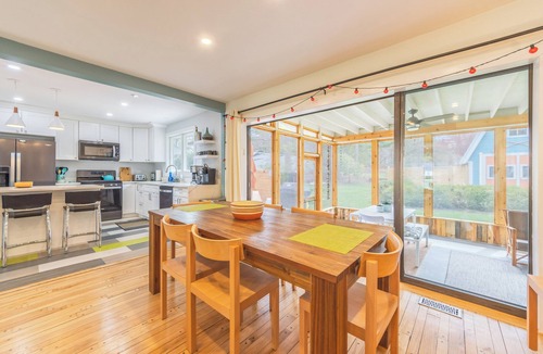 Douglas House | Relax at The 9's Lake House, a cozy 3BR retreat in beautiful Douglas, MI.
