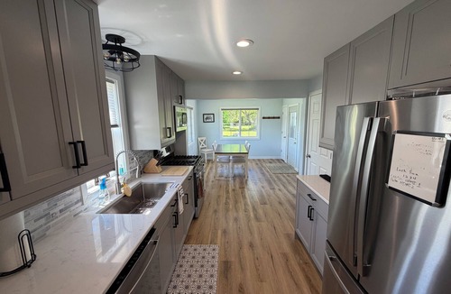 Jacksonport House | Renovated 3-bedroom across from the beach