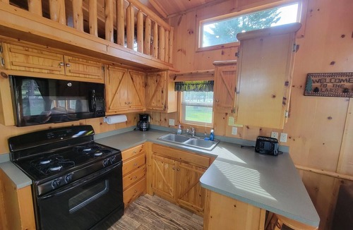 Wisconsin Dells Cabin | Rental Cabin #201 w/Queen Bed