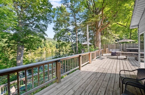 Newaygo Cottage | River Front Home with Amazing views and a shared private island!