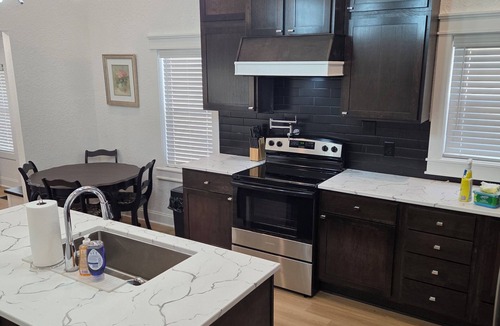Moline House | Riverfront home with great views, full kitchen, firepit & strong Wi-F
