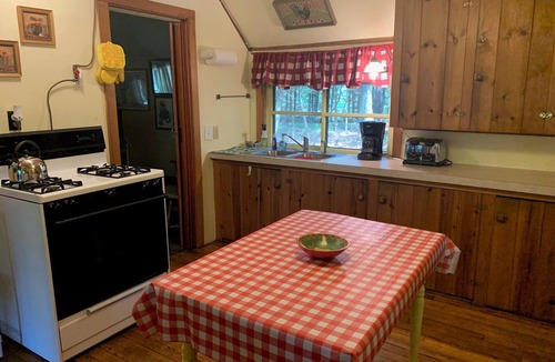 Waupaca Cottage | Rustic 1920s Lakefront Cabin with 2 Bedrooms + Sleeping Porch