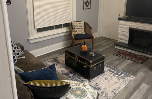 Canton Apartment | Rustic Modern Apt - Sleeps 4 - Near Everything!