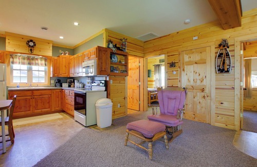 Krakow Cottage | Rustic Wisconsin Cabin on Shawano Lake!