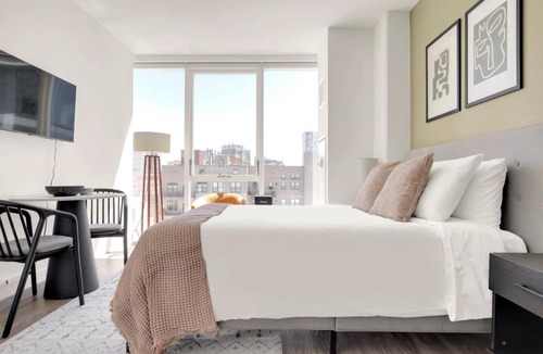 South Loop Apartment | S Loop Studio w Lounge Pool Gym nr Grant Park CHI-761