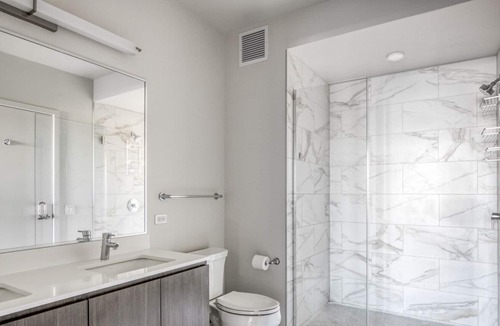 River West Apartment | Serene River West 1BR w/ Gym, BBQ & Roof, nr Blue Line, by Blueground