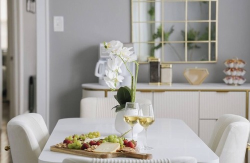 Belmont Cragin Apartment | Sleeps7 2BR Coffee Station Backyard w/Grill