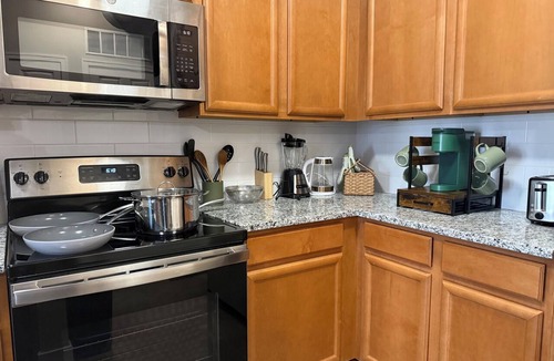South Bend Apartment | Steps from Notre Dame The Emerald Suite+ Parking