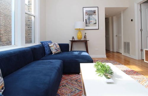 Ukrainian Village Apartment | Steps to Shops, Eats | Easy Access + W&D | Zencity