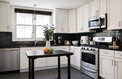 Forest Park House | Steps to Shops, Restaurants, Trains; 5BR, 14 Guests, Parking