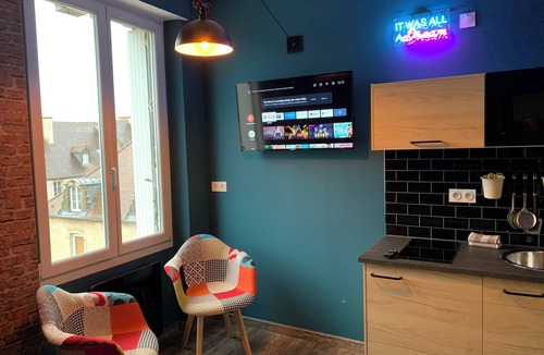 Paroisse Notre-Dame Apartment | ★ Studio Grévy ★ fully equipped - Heart of downtown - Wifi fiber - Netflix