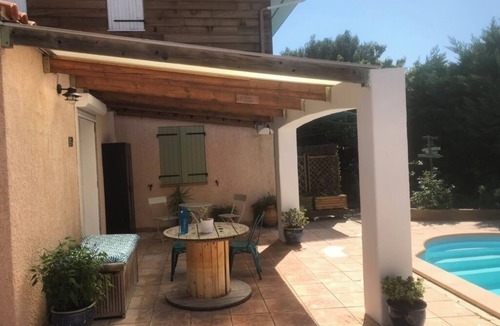 La Timone Villa | Studio Indépendant Avec Piscine et Terrasse - Cigales and the City